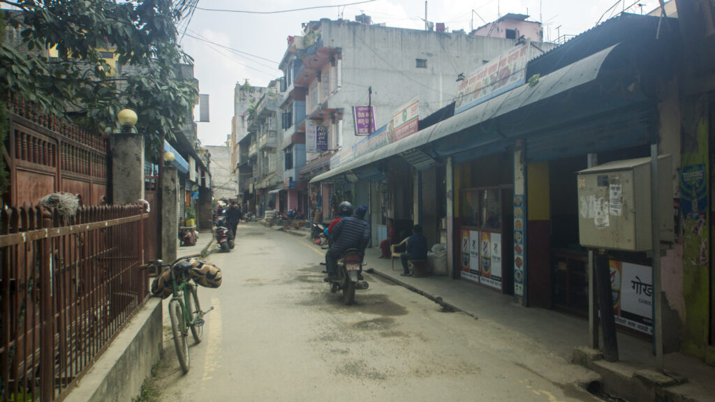 A local street