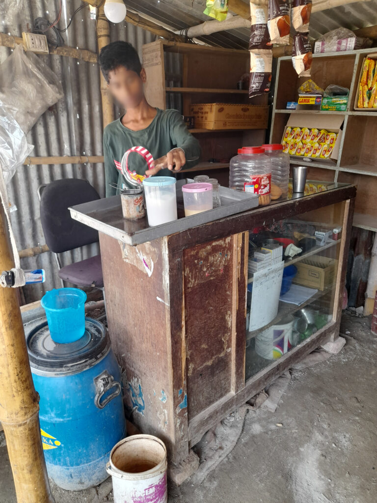 Tea stall