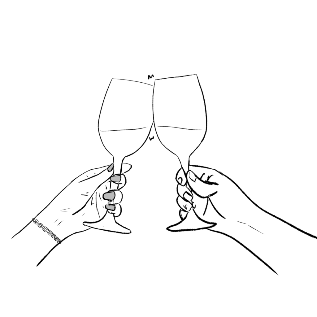 Wine glasses