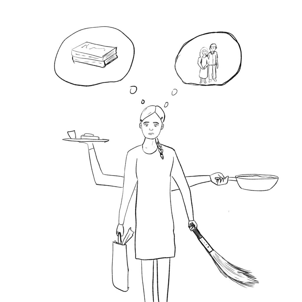 Tisha faces a lot of pressure at work and in her life